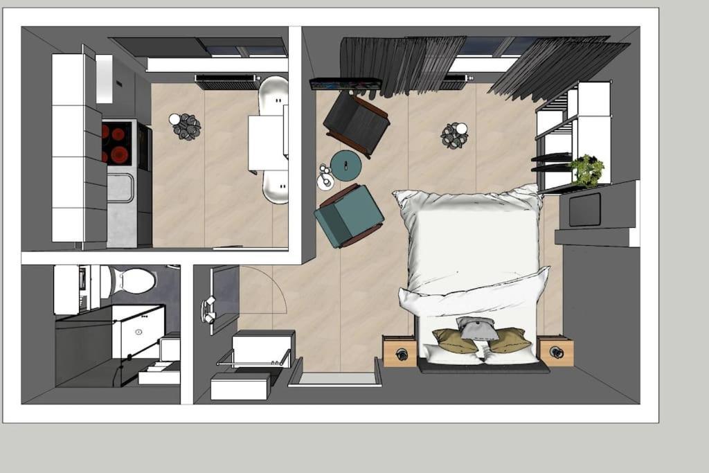 City Apartment Rudolf 26M2 Štýrský Hradec Exteriér fotografie